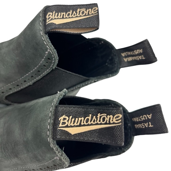 Blundstone #1630 High Top Elastic Sided Boots Women’s 38.5 in Rustic Black - Picture 7 of 13